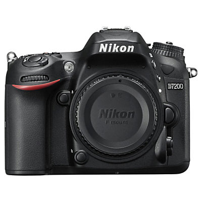 Nikon D7200 DSLR Camera, 24.2 MP, HD 1080p, Built-in Wi-Fi, NFC, 3.2 LCD Screen, Body Only Nikon D7200 DSLR Camera, 24.2 MP, HD 1080p, Built-in Wi-Fi, NFC, 3.2 LCD Screen, Body Only